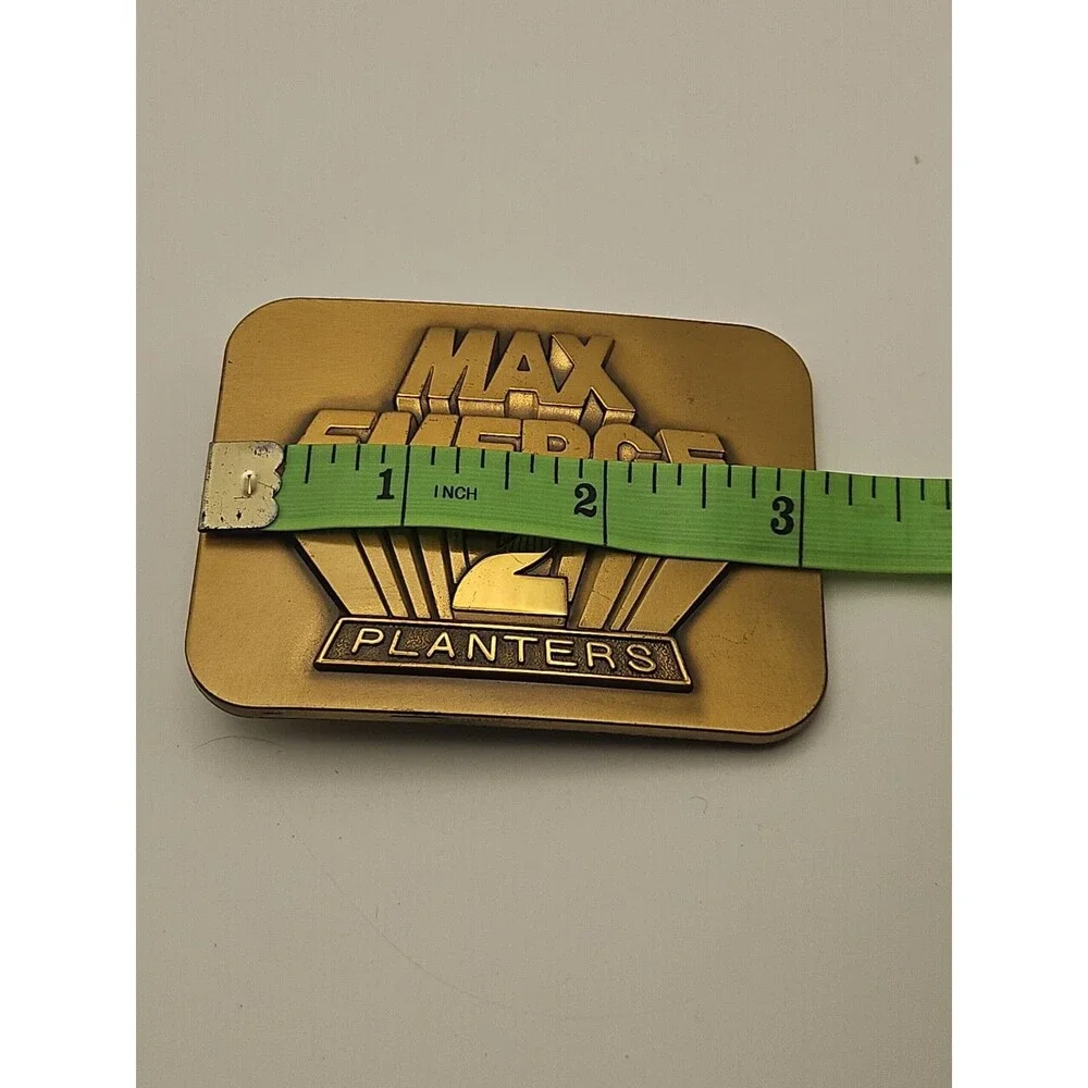 Vintage 1987 John Deere MAX EMERGE 2 Planters Belt Buckle Deere & Co Moline Ill.